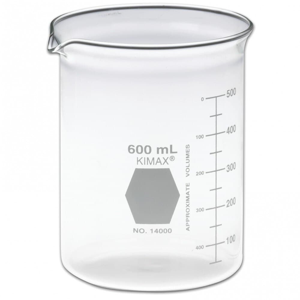 L&R Ultrasonic Cleaner Glass Beaker, 600 ml, Model 40006 thumbnail 5