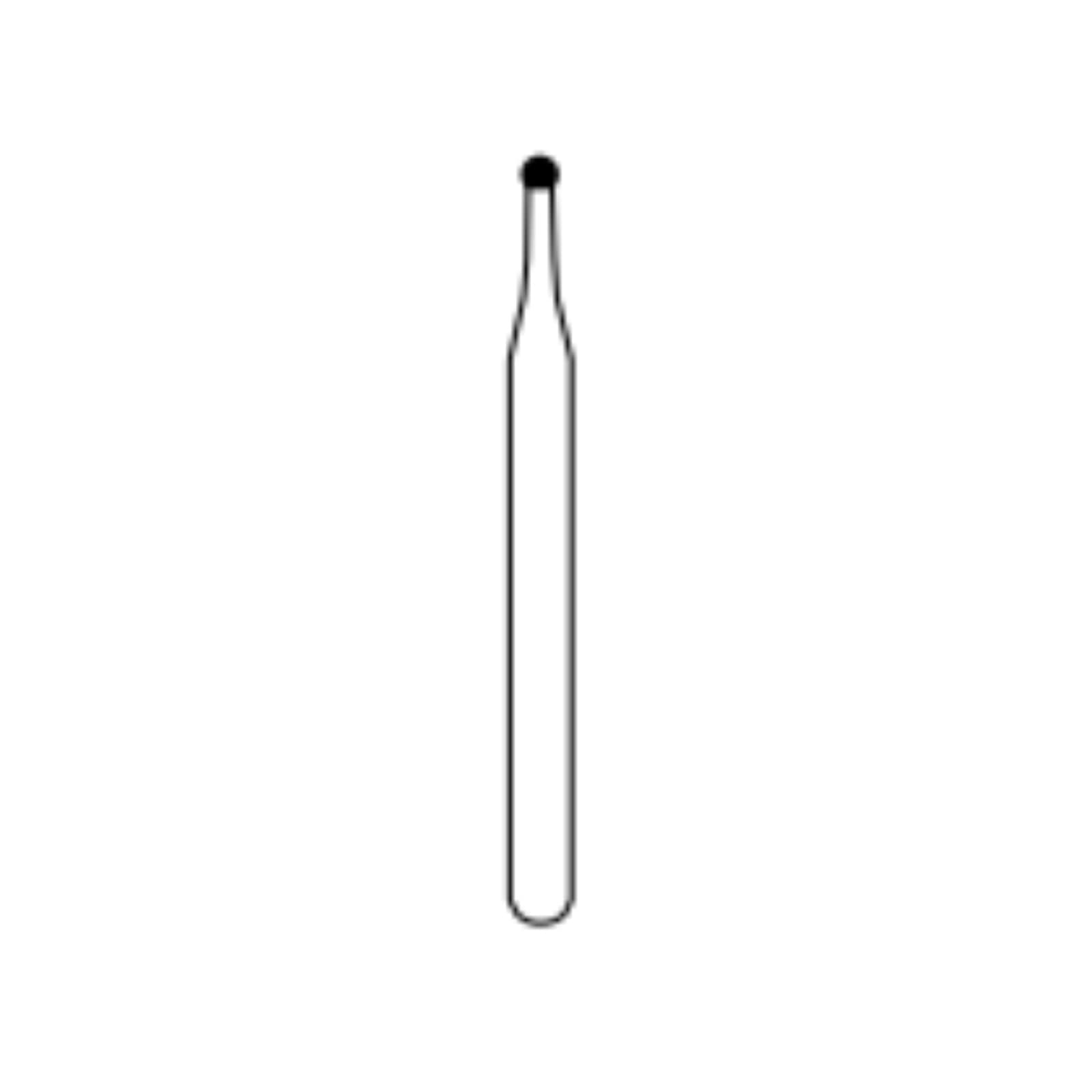 Alpen FG Carbide Bur, Round #2, 1.0 mm, Friction Grip, 10/Pkg, R100002 thumbnail 9