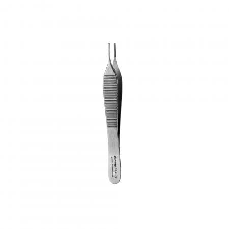 Hu-Friedy Adson Tissue Forceps/Pliers, #41 Plain, 4.75" (12 cm), Stainless Steel, 1/Pk, TP41 thumbnail 7