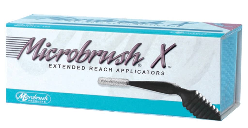 Microbrush X Extended Reach Micro Applicator Refill, Extra Thin, Black, 100/Pk, PX100 thumbnail 12
