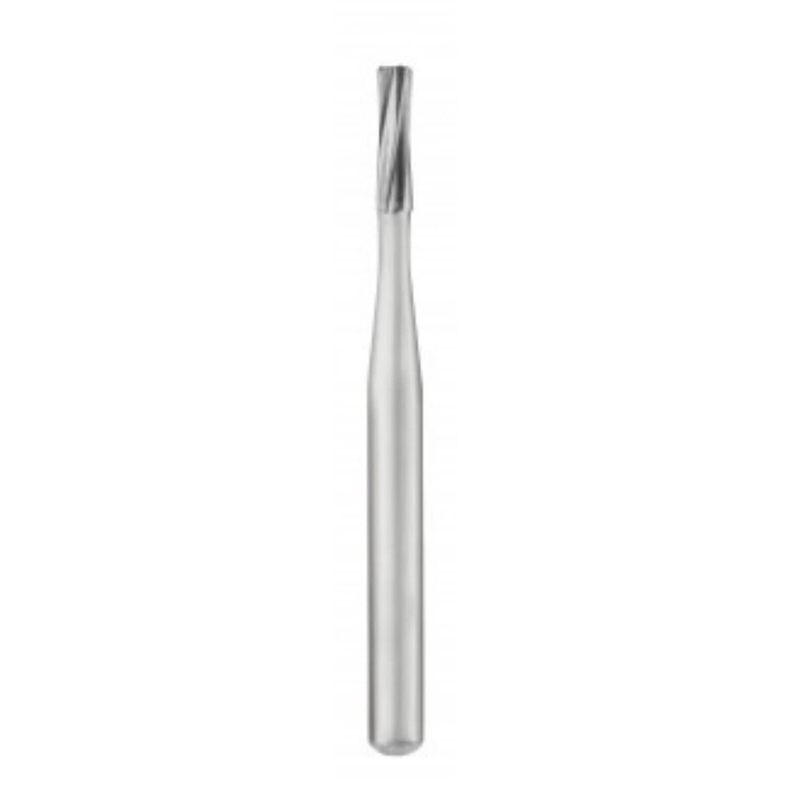 SS White Standard Operative Carbide Bur, FG, Straight Flat End Fissure, #57, 100/Pk, 13057 thumbnail 3