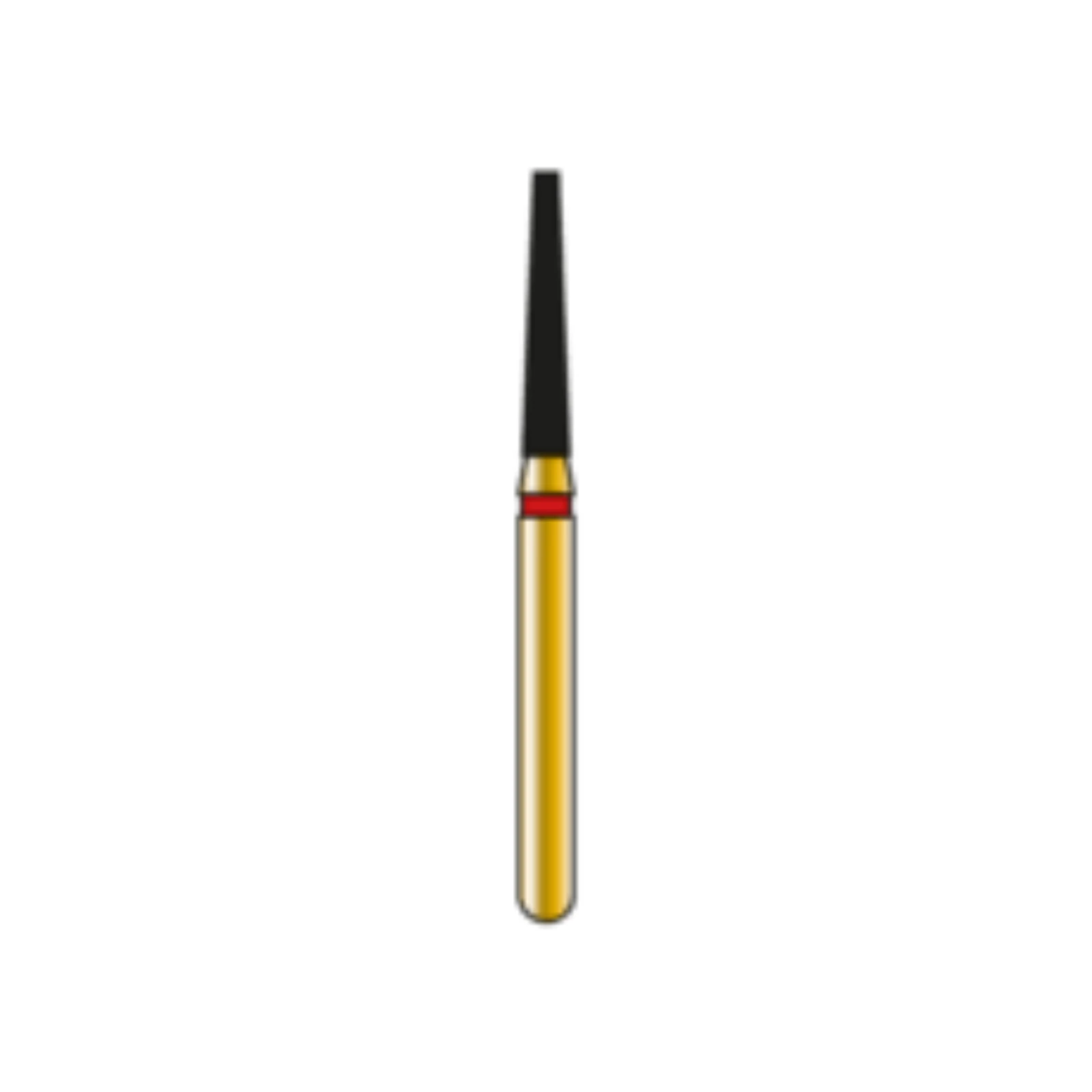 Alpen Diamond Bur, Friction Grip (FG), Coarse Grit, Flat End Taper, 847-014C, 5/Pk - Alpen Diamond FG 847-014C - Image 1