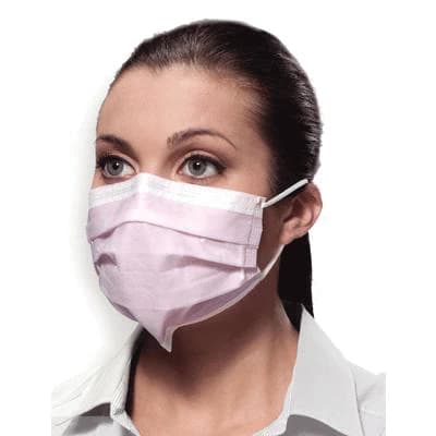 Secure Fit™ Procedure Earloop Face Mask, ASTM Level 2, Pink, One Size Fits Most, 50/Box, GCPPKSF thumbnail 12