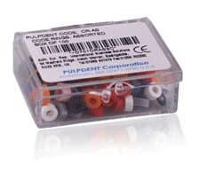 Pulpdent Silicone Code Rings, Standard, 1/8" ID x 1/8" Wide, Pink, 100/Pk, CR11 thumbnail 3