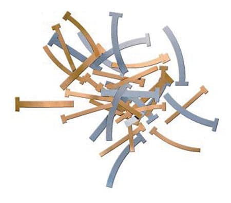 T-Bands, Straight, Narrow, Brass, 0.002" / 0.05 mm Thick, 100/Pk, BTBS/N thumbnail 10