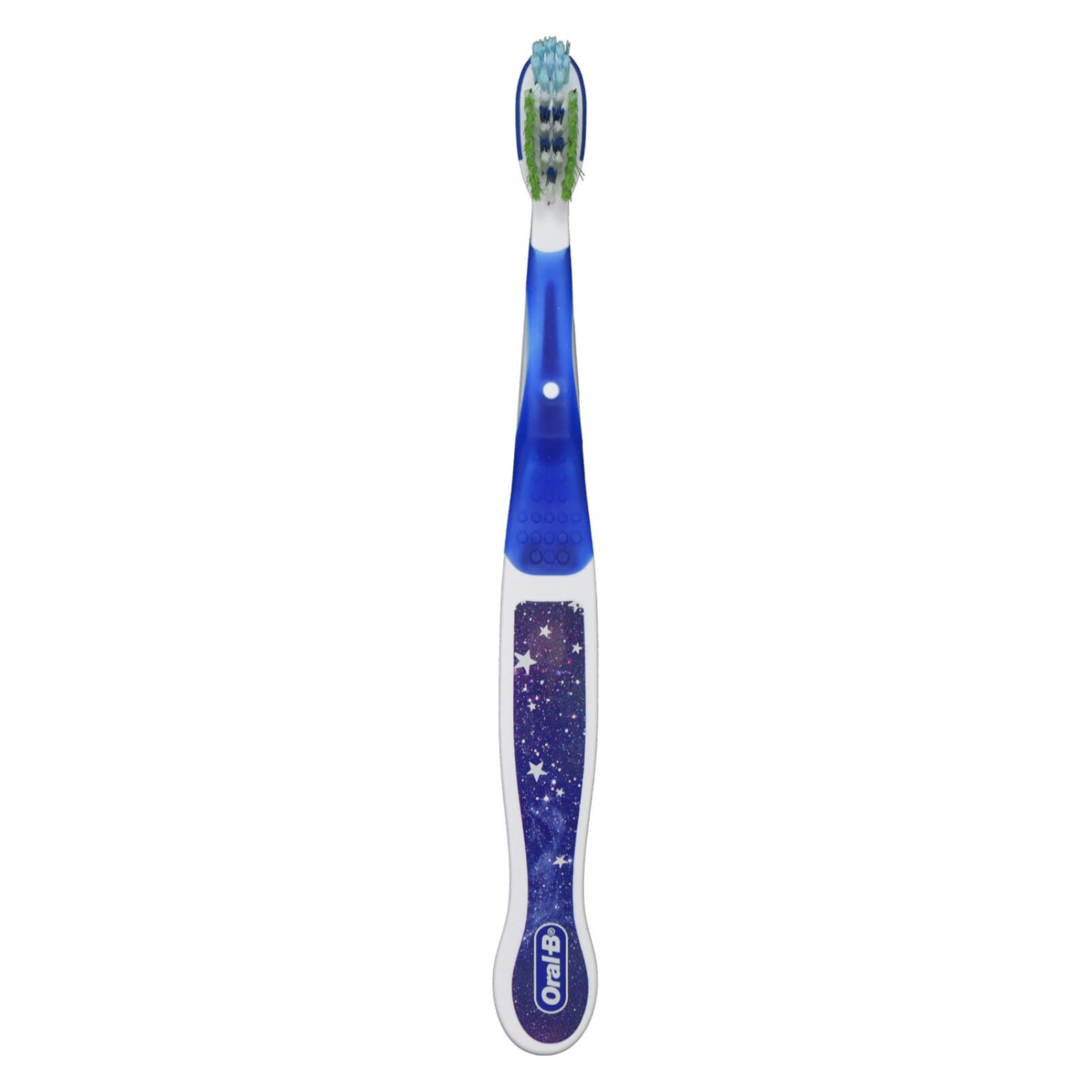 Oral-B Kids Manual Toothbrush, Ages 6+, Galaxy/Stars Graphics, Soft Bristles, Assorted Colors, 6/Pk, 80319267 thumbnail 7