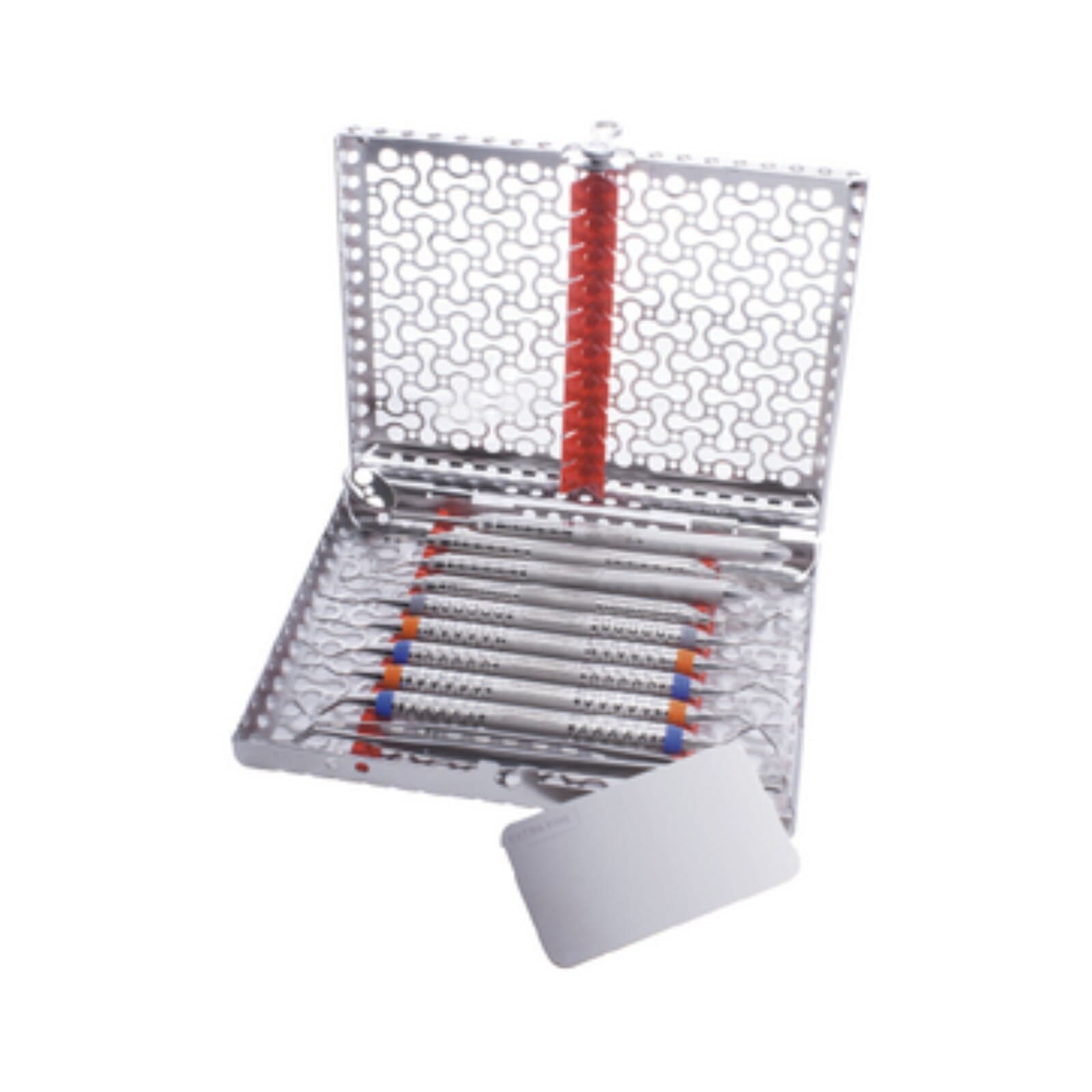 Hu-Friedy IMS Infinity Series 20-Instrument Cassette, Orange, 11" x 1.25" x 8", IMN4203 thumbnail 2