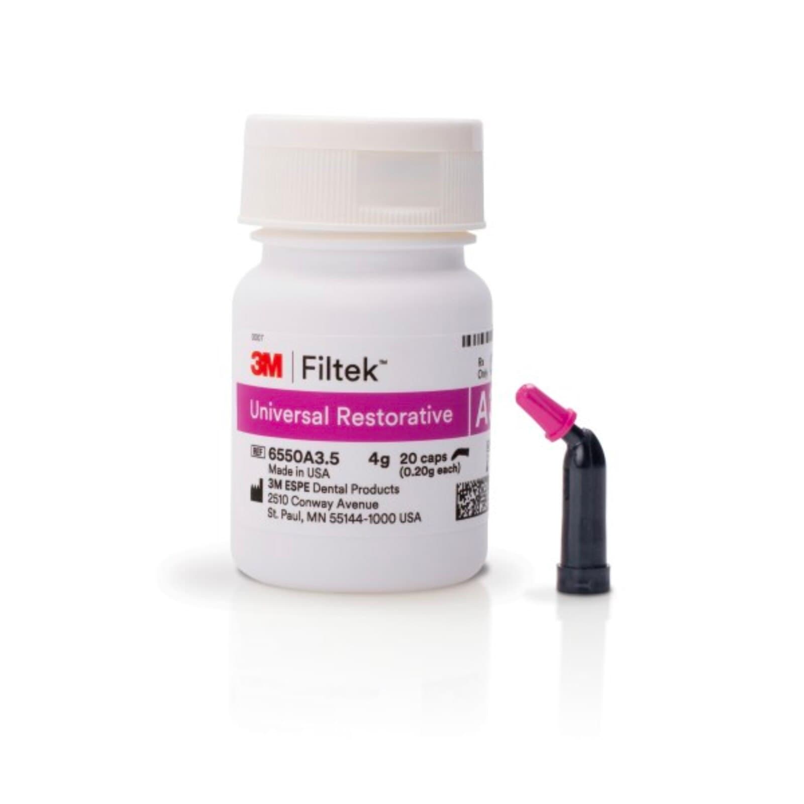 3M Filtek Universal Restorative Capsules, Shade A3.5, 0.2 g, 20/Pk, 6550A3.5 thumbnail 5