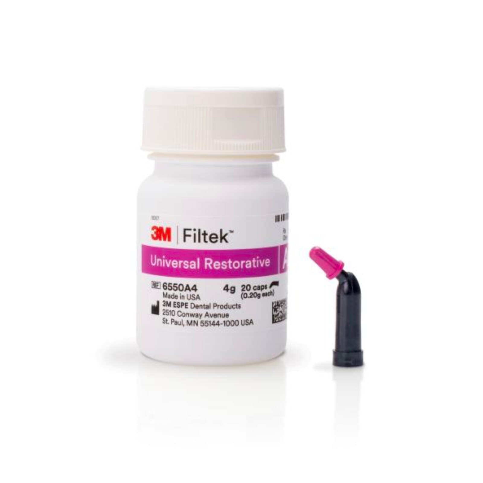 3M Filtek Universal Restorative Capsules, Shade A4, 0.2 g, 20/Pk, 6550A4 thumbnail 5