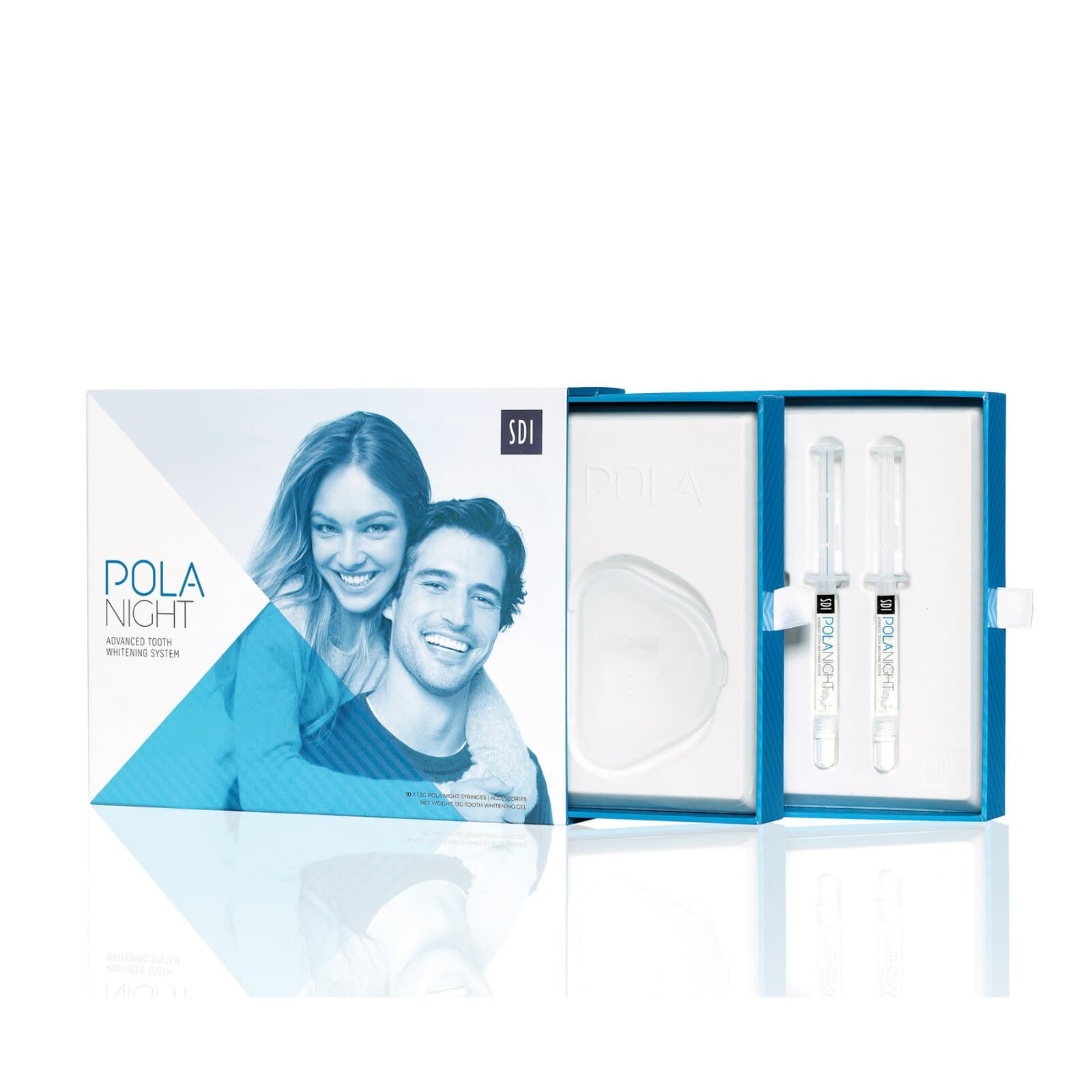 Pola Night Tooth Whitening System, 22% Carbamide Peroxide, Take-Home Syringe Kit, 1.3 g, 10/Pk, 7700111 thumbnail 8