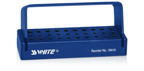 SS White Universal Bur Block, 30-Hole, 20 FG/10 RA, Blue, 1/Pk, 16410 thumbnail 3
