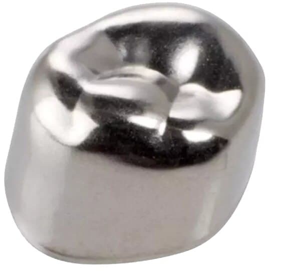 3M Unitek Stainless Steel Primary Molar Crown, Upper Left First Primary Molar, Size 1, 5/Box, 900111 thumbnail 7