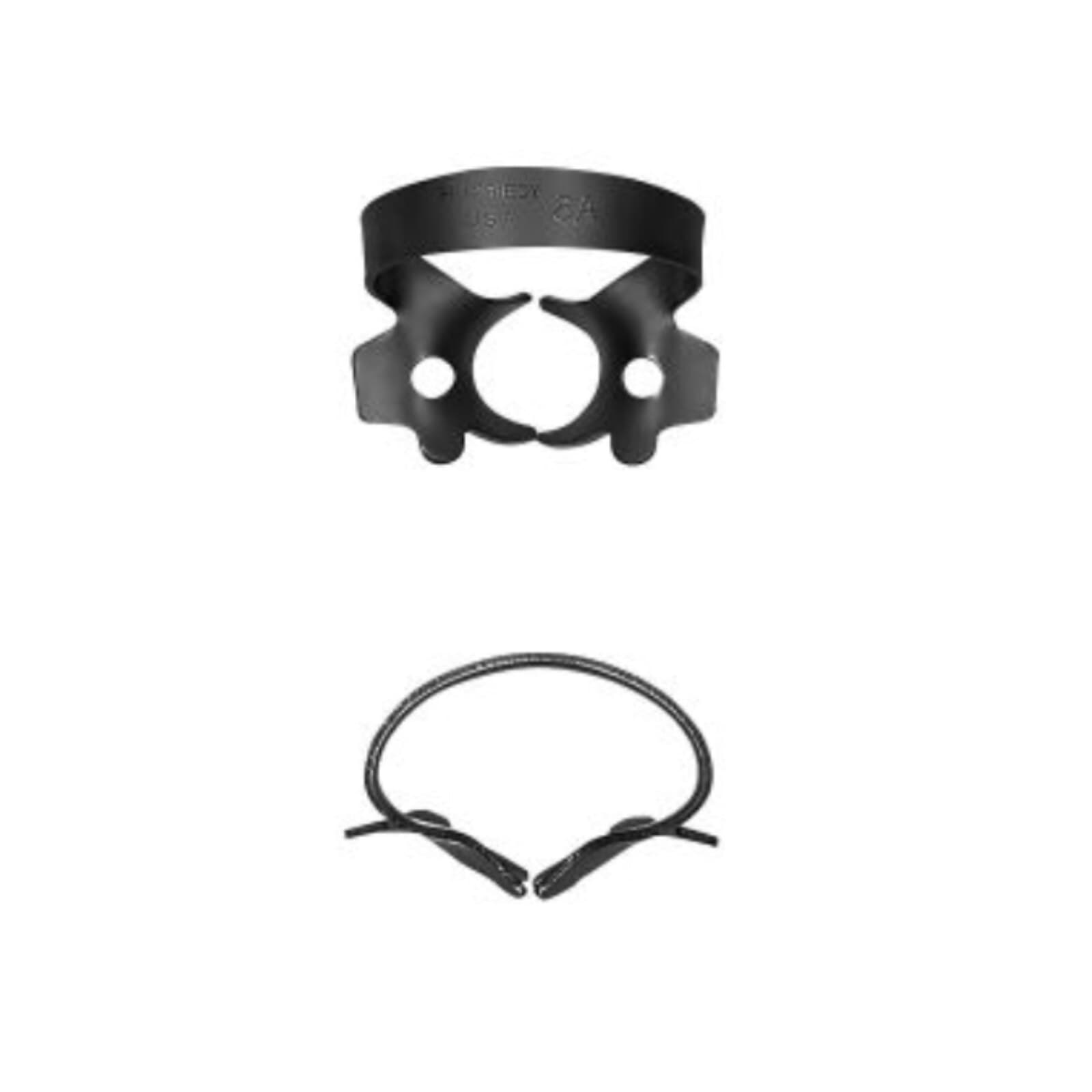 Hu-Friedy Black Line Rubber Dam Clamp #8A, Winged, Molars, RDCM8AX thumbnail 2