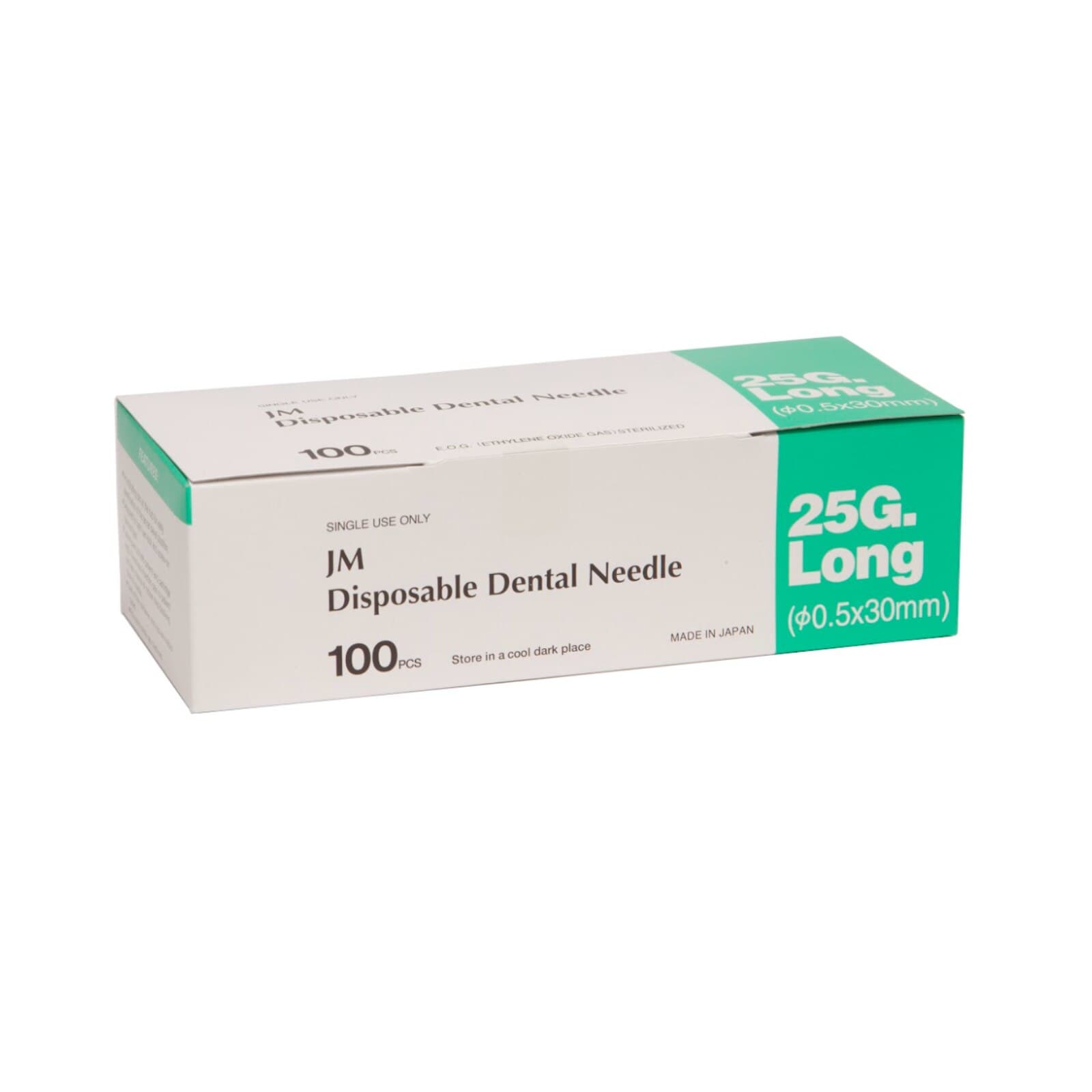 J. Morita Disposable Dental Needle, 25 Gauge Long (30mm), Plastic Hub with Bevel Indicator, 100/Box, 20-25GL thumbnail 14