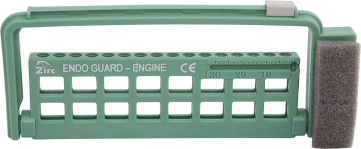 Steri-Endo Guard Engine Organizer, Green, Holds 11 Engine & 5 Hand Files, 50Z452D thumbnail 3