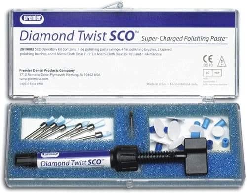 Diamond Twist SCO Intra-Oral Polishing System Kit, 3 g Paste Syringe, 2019002 thumbnail 3