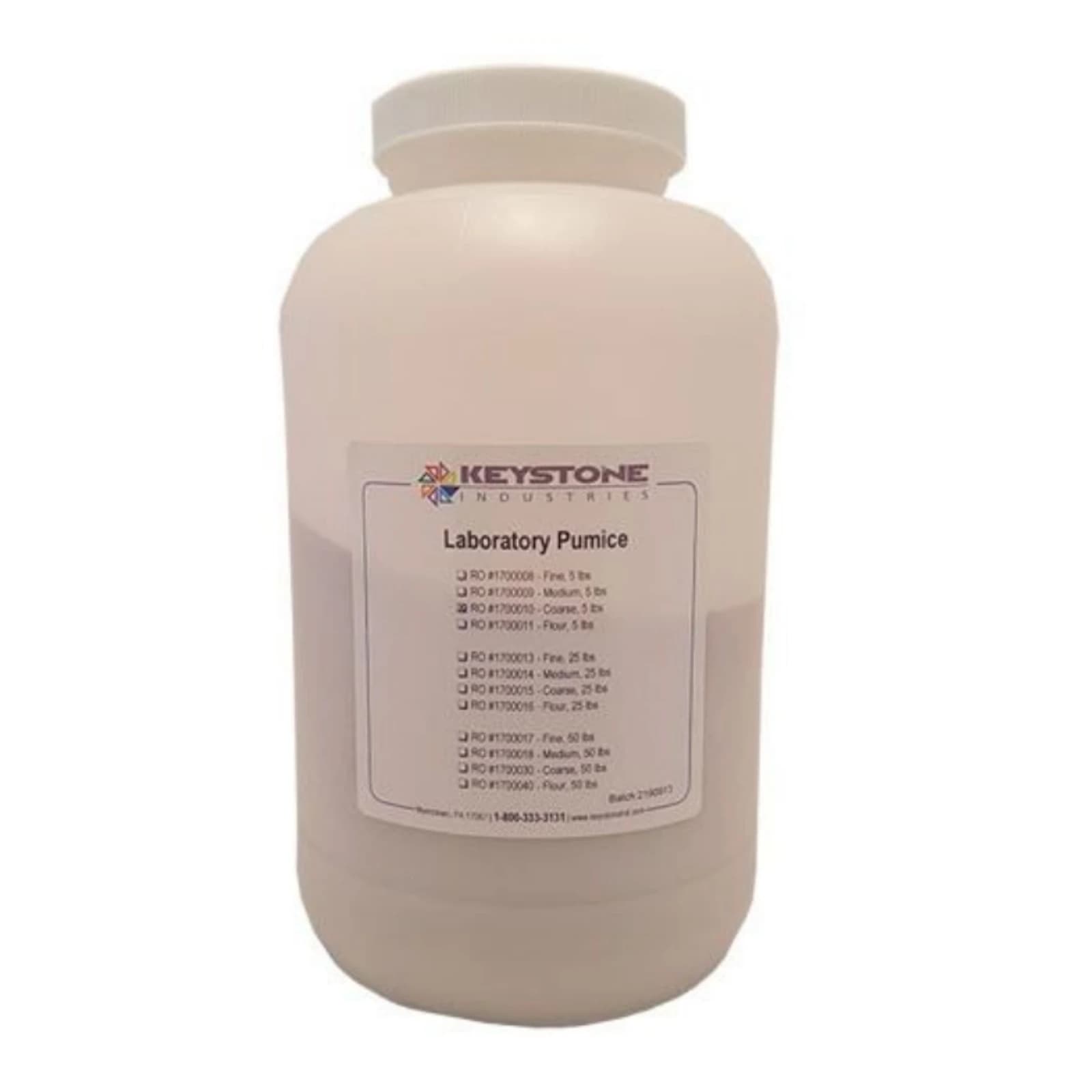 Keystone Laboratory Pumice Powder, Fine F, 5 lb, 1700008 thumbnail 2