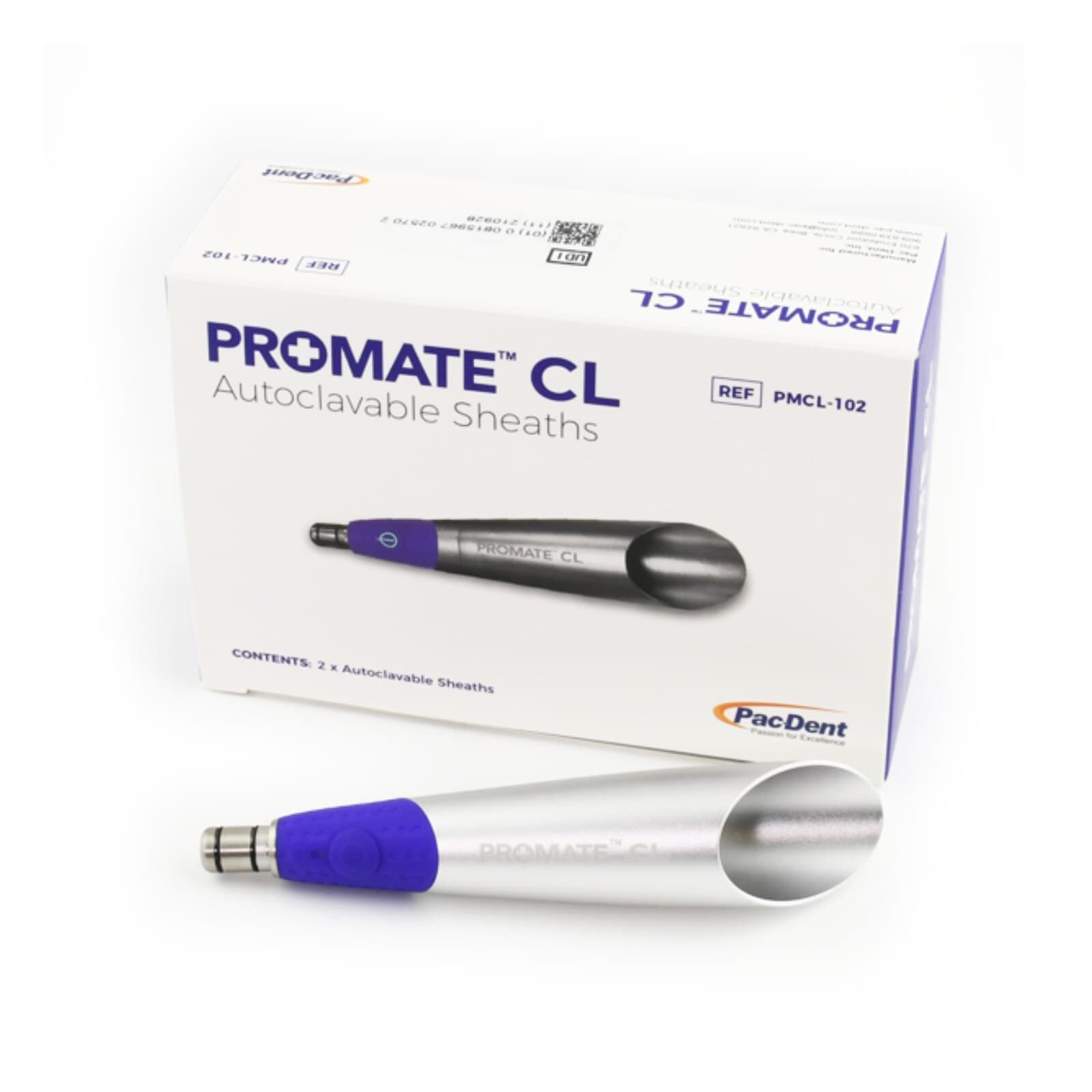 Pac-Dent ProMate CL Cordless Hygiene Handpiece Sheaths, 2/Pk, PMCL-102 thumbnail 3