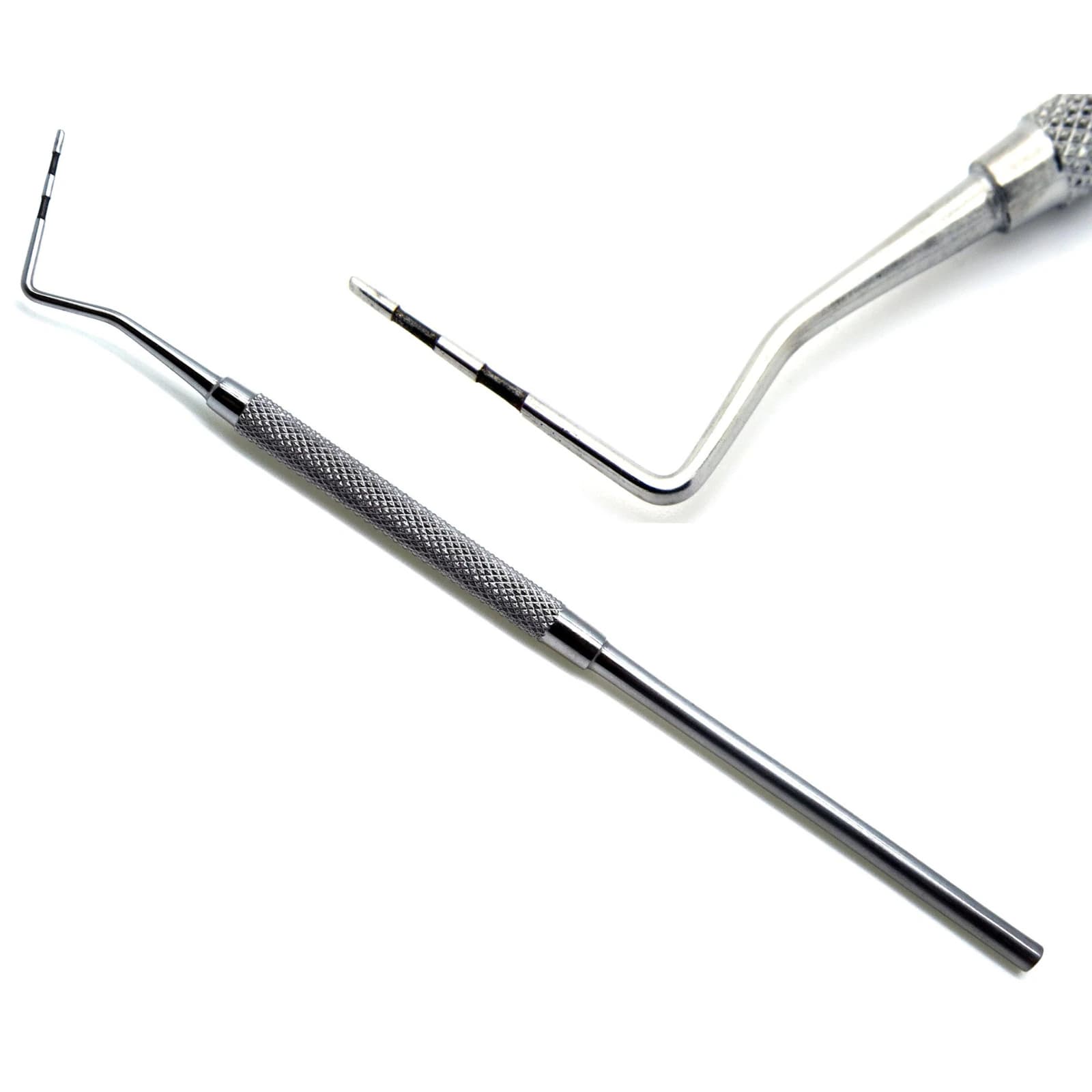A. Titan Instruments Color-Coded Periodontal Probe, 3-6-9-12mm Markings, Single Ended, Stainless Steel - Probe Small Equipment 3-6-9-12mm UL - Image 1