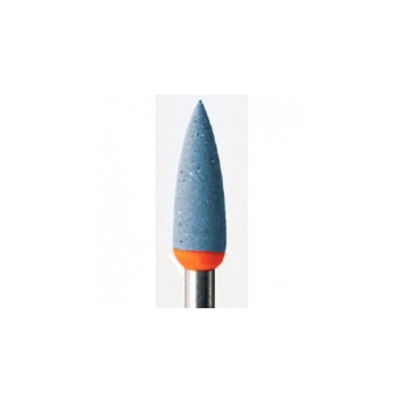 Meisinger Diamond Flexible Polisher for Porcelain & Ceramics, FG, Flame, Blue/Orange, Medium, 3.0 mm, 9741M-030, 2/Pk thumbnail 3