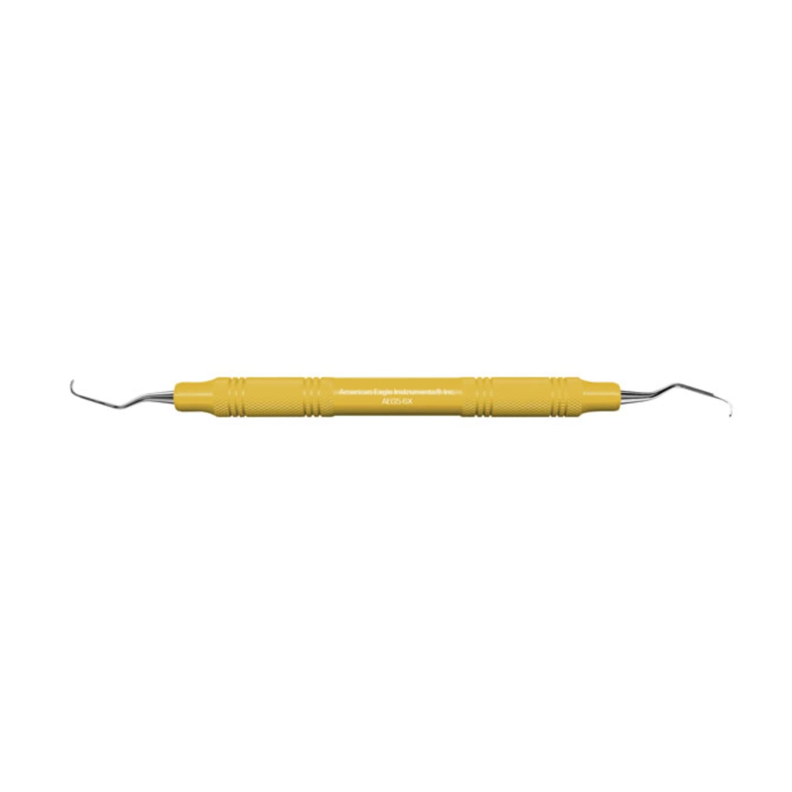 American Eagle Gracey Curette #5/6, Standard, Double End, EagleLite Color Resin Handle, Yellow, AEG5-6X thumbnail 2