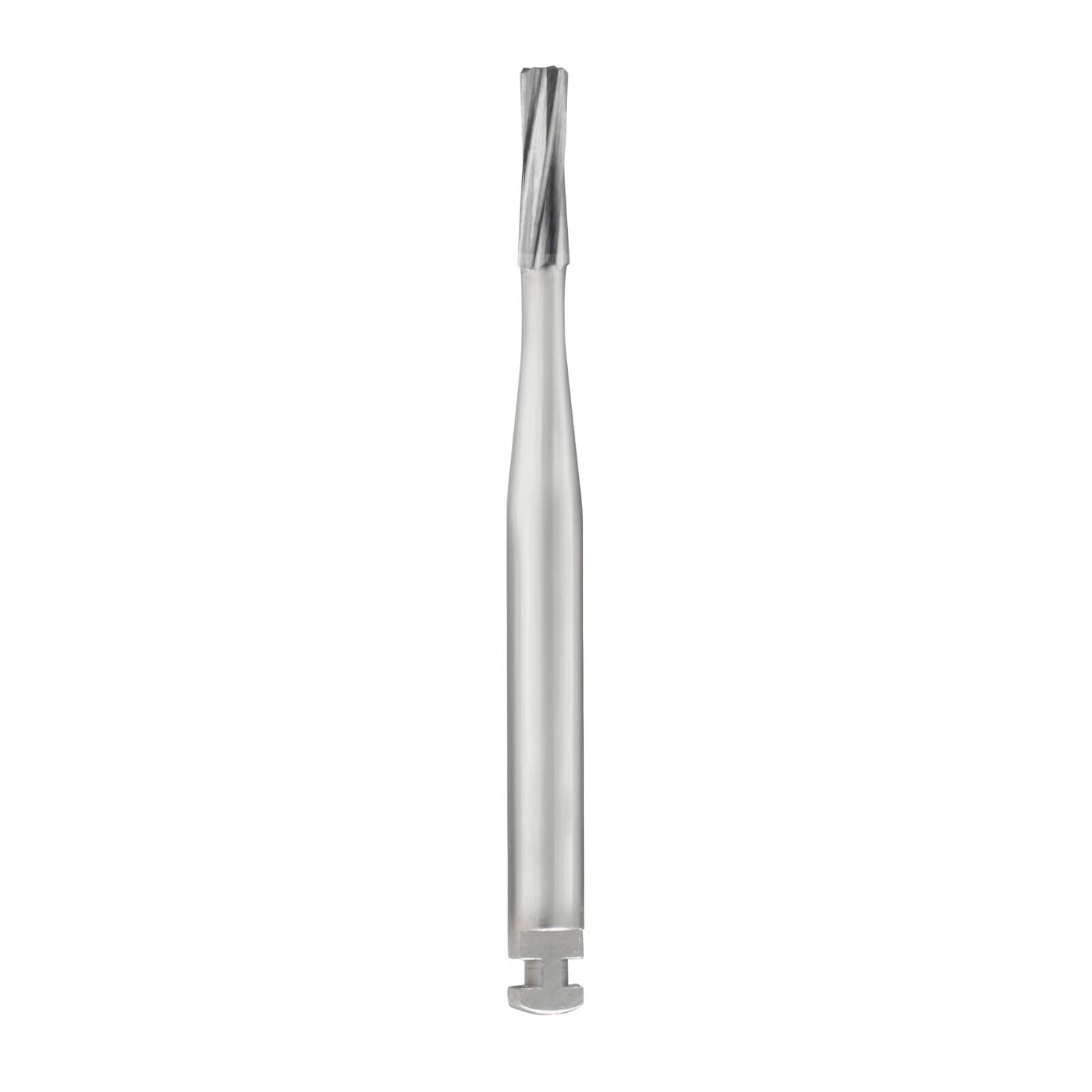 SS White Standard Operatory Carbide Bur, RA (Right Angle Latch), Straight Flat End Plain Fissure, #57, 10/Pk, 14761 thumbnail 3