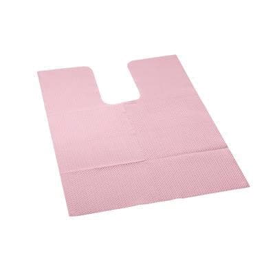 TIDI Ultimate Specialty Oral Surgery Bibs, 3-Ply Tissue/Poly, 18" x 25", Blue, 250/Pk, 917677 thumbnail 6