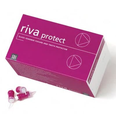 Riva Protect Pit & Fissure Sealant Capsules, Fast Set, White, 50/Box, 8695000 thumbnail 2