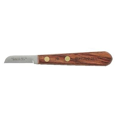 Buffalo Dental #7R Lab Knife for Light Plaster & Compound, Rosewood Handle, 1-1/2" Carbon Steel Blade, 55600 thumbnail 6