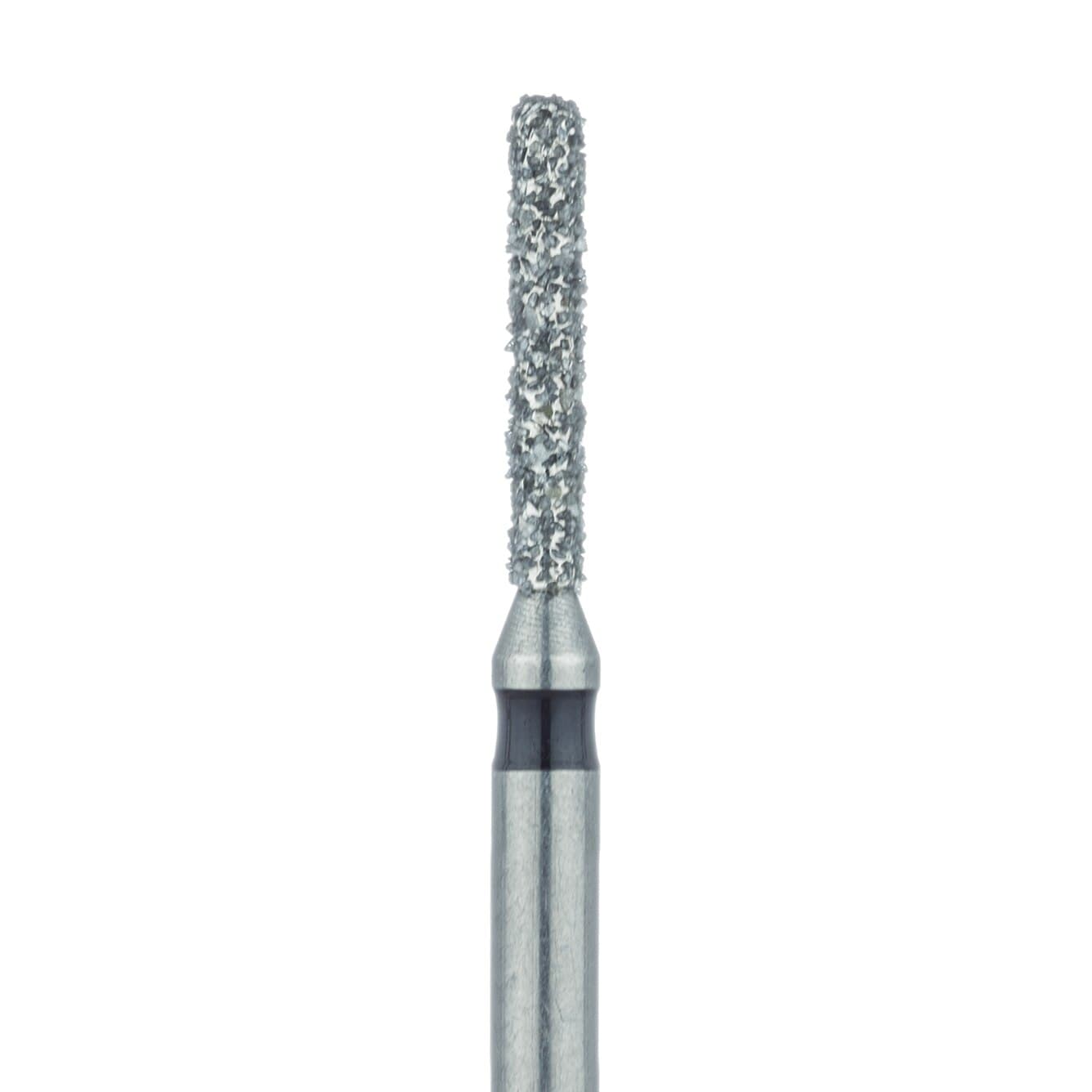 Meisinger 883H-012-FG Diamond Bur, Super Coarse (Black), Round End Cylinder, FG, 1.2 mm Head Diameter, 7.0 mm Head Length, 5/Pkg thumbnail 3