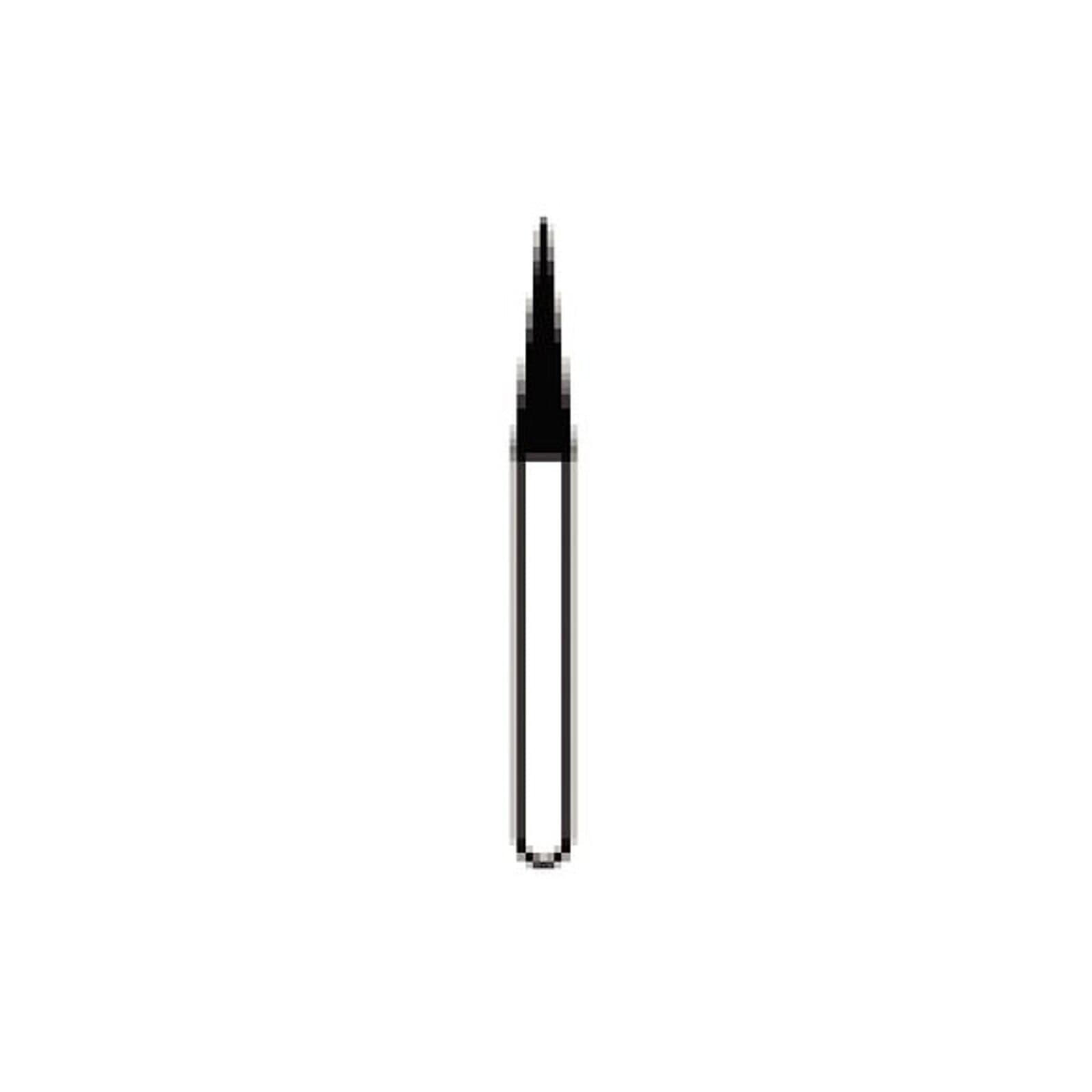 NTI Diamond Bur, Needle Point, Coarse Grit, Friction Grip (FG), #858-018 / C858-018, 1.8 mm Diameter, 8.0 mm Length, 5/Pkg thumbnail 2