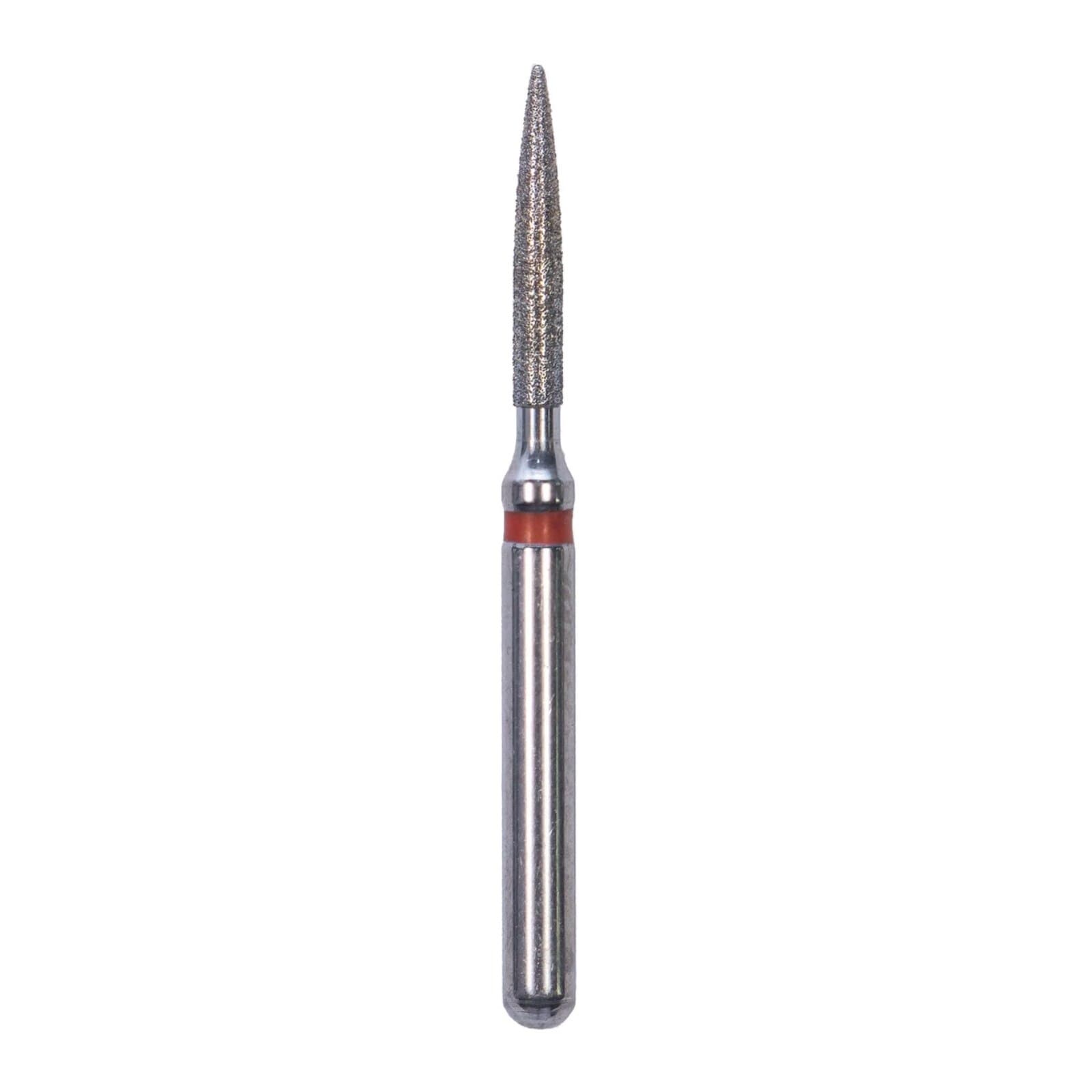 SimpliCut Single-Use Sterile Diamond Bur, Flame, Fine Grit, Friction Grip, 25/Pkg, F862-012-D thumbnail 2