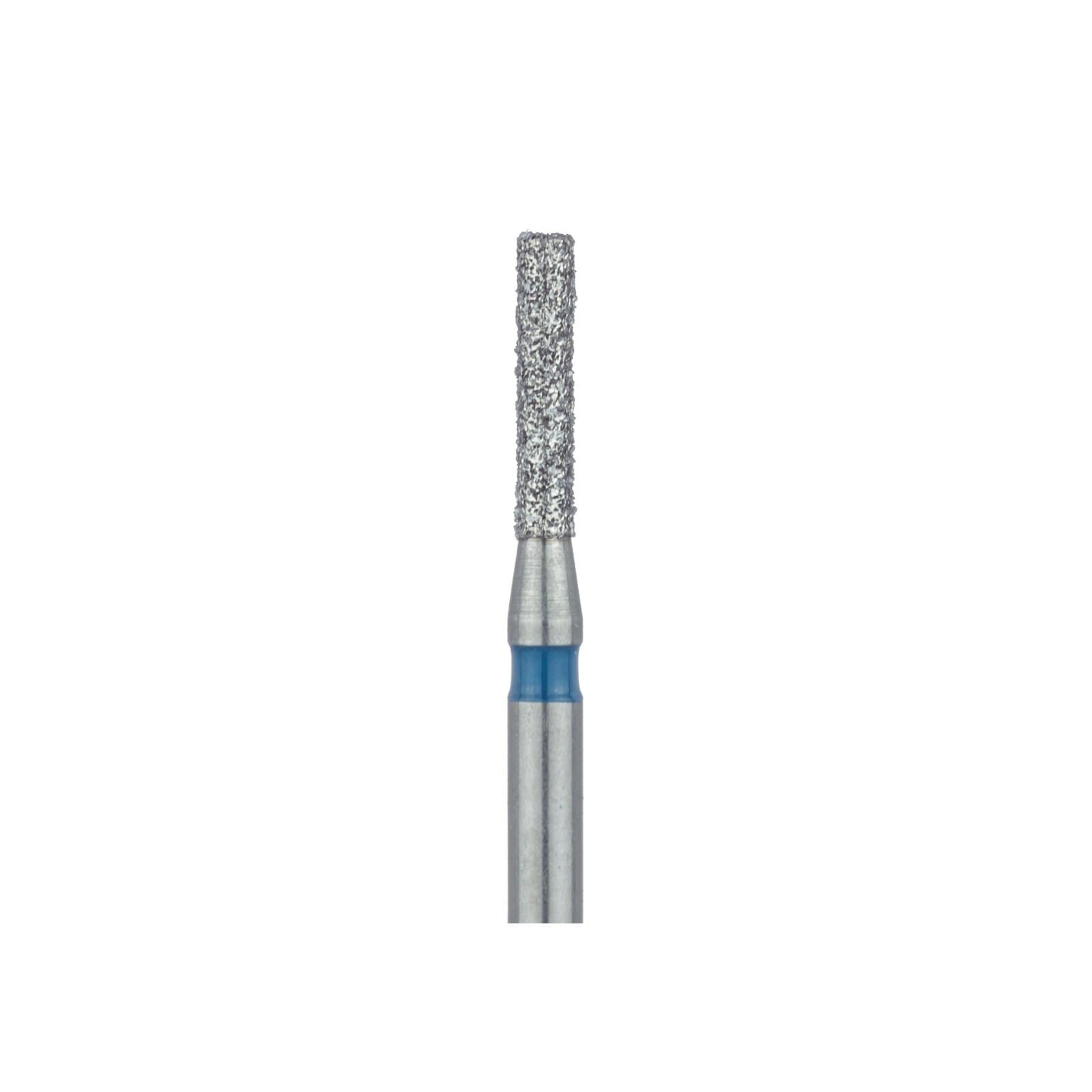 Meisinger 835-012-SS Medium Diamond Bur, Cylinder, Flat End, Friction Grip Short Shank, 1.2 mm Head Diameter, 5/Pk thumbnail 3