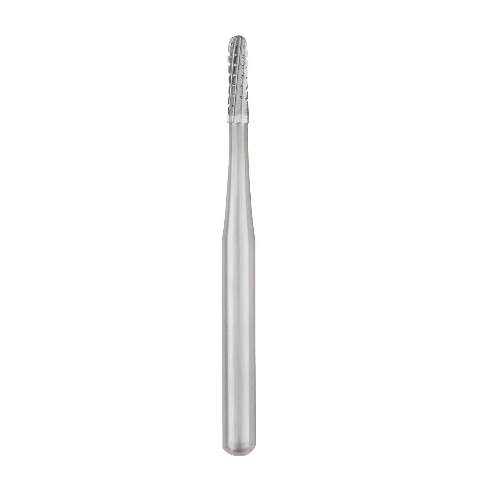 SS White Standard Operative Carbide Bur, FGSS Friction Grip, Straight Round End Cross Cut Fissure, #1557, 1.0 mm Head, 100/Pk, 13517 thumbnail 3