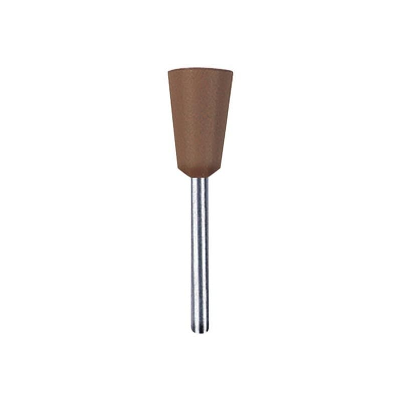 NTI Silicone Polishers, Brown, Inverted Cone, FG Shank, 6.5 mm, 10/Pk, P0055-065 thumbnail 3