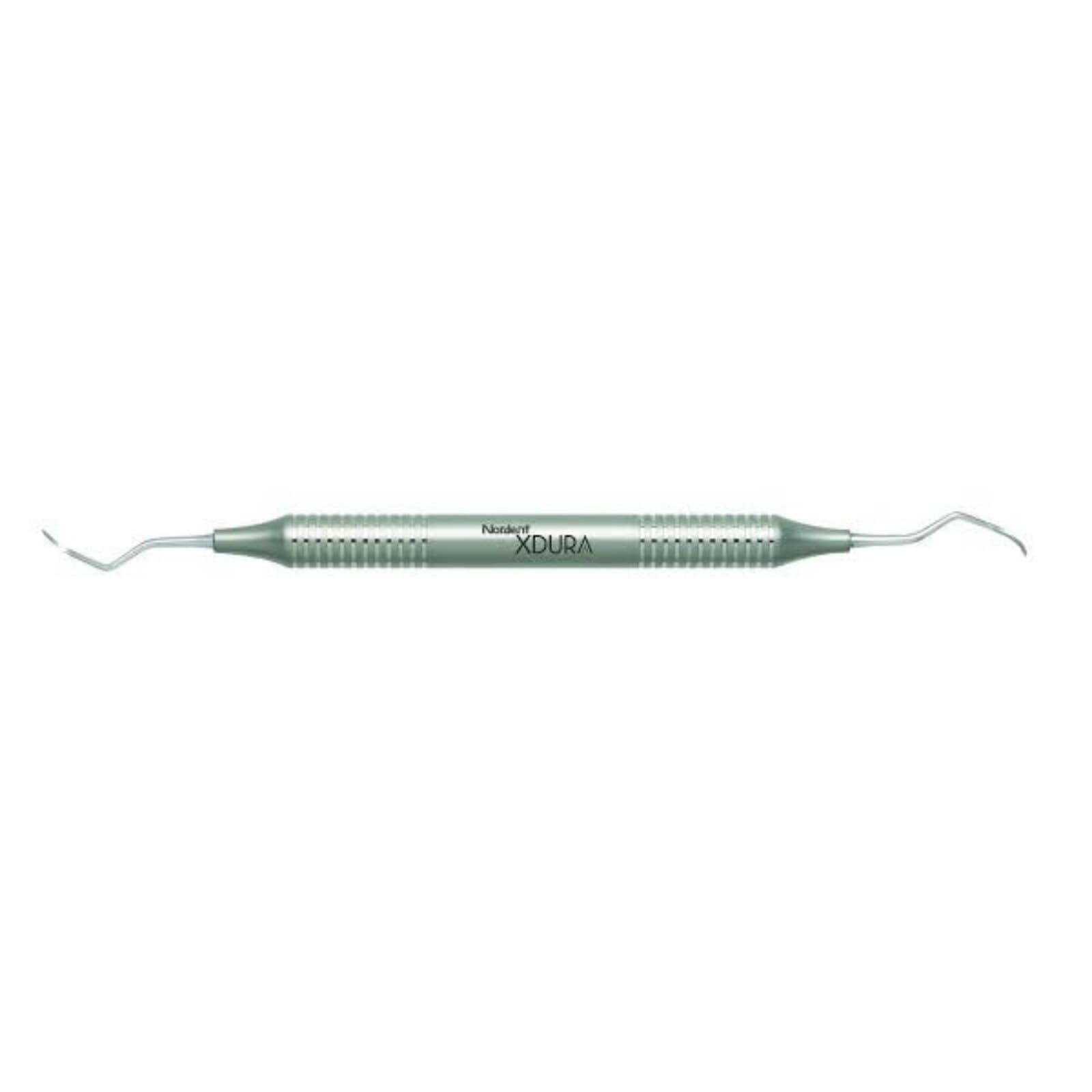 Nordent XDURA Posterior Sickle Scaler #204, Double-Ended, DuraLite Round Handle, Stainless Steel, RENS204 thumbnail 3