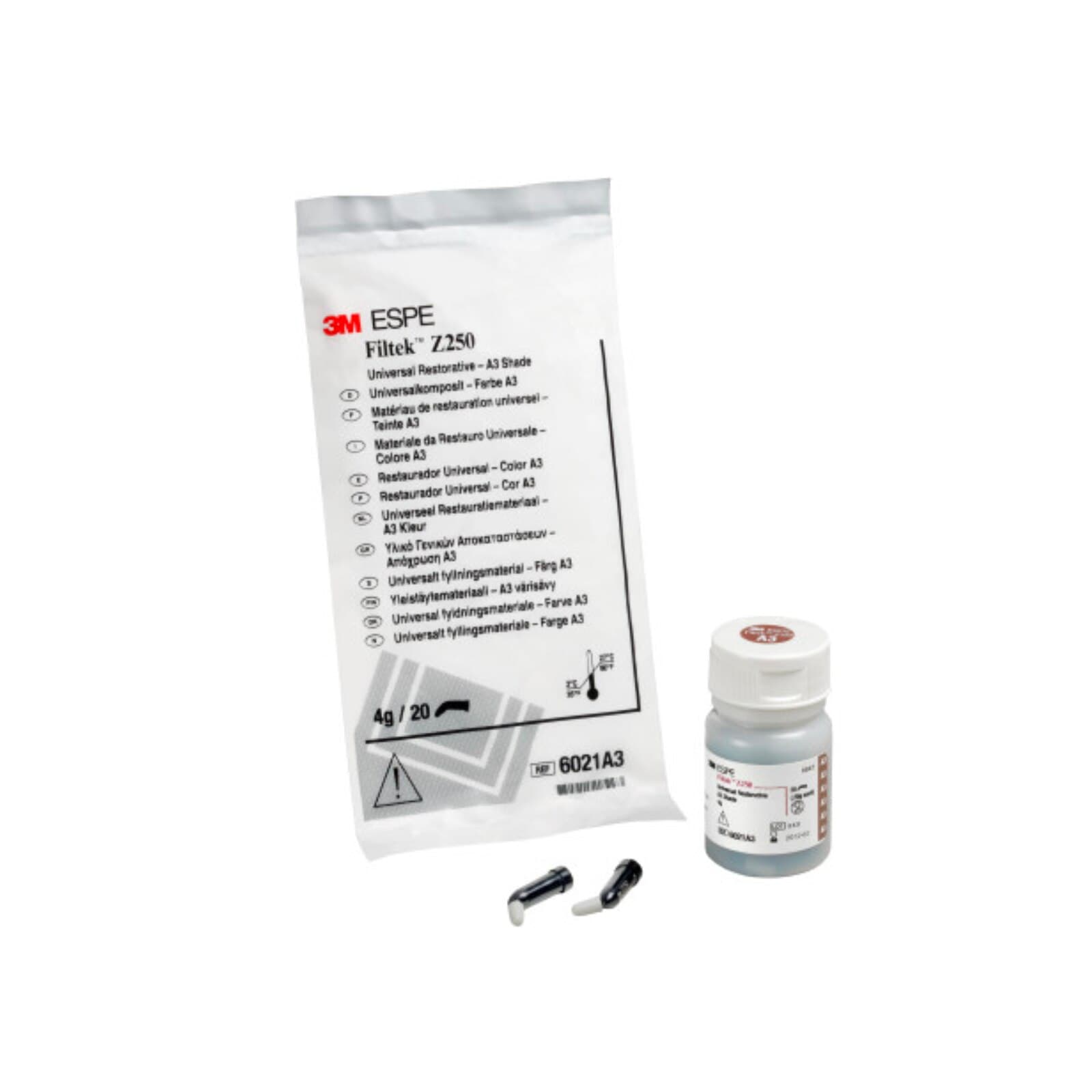 3M Filtek Z250 Universal Restorative Capsules, Shade A4, 0.2 g, 20/Pk, 6021A4 thumbnail 13