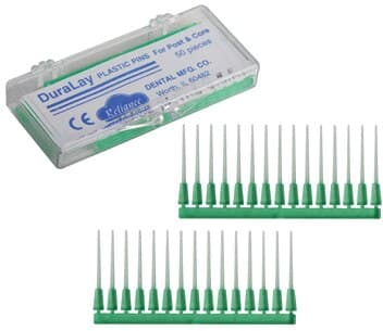 DuraLay Plastic Pins for Post and Core, Serrated, Burnout, 50/Box, 2301 thumbnail 4