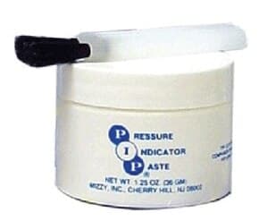Keystone Mizzy PIP Pressure Indicating Paste Unit Dose Kit, White Silicone, 24 Packettes with Remover & Brush, 6120550 thumbnail 3