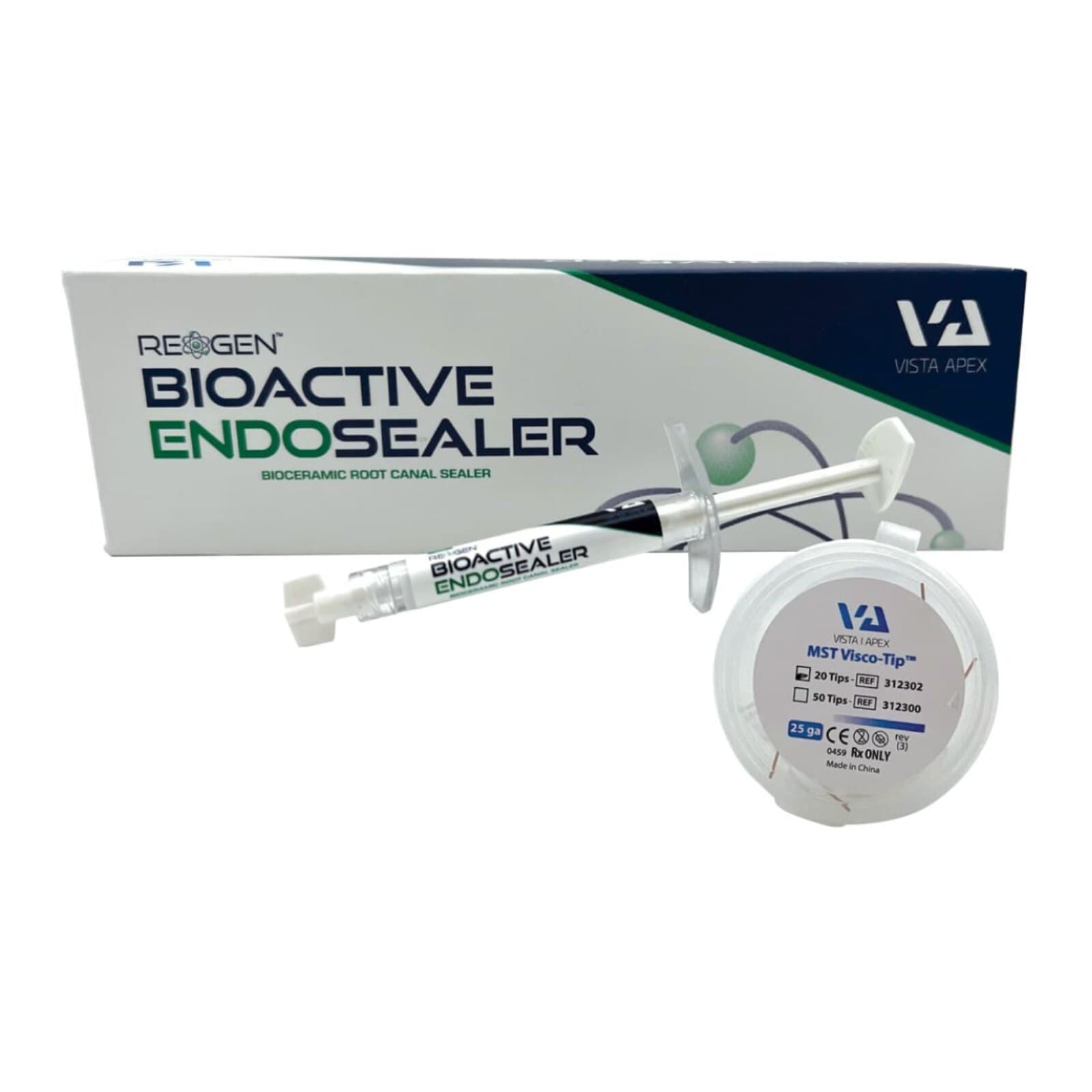 RE-GEN Bioactive EndoSealer Syringe & Tips, 2g Prefilled Syringe with 20 MST Visco-Tips, #504753 thumbnail 2