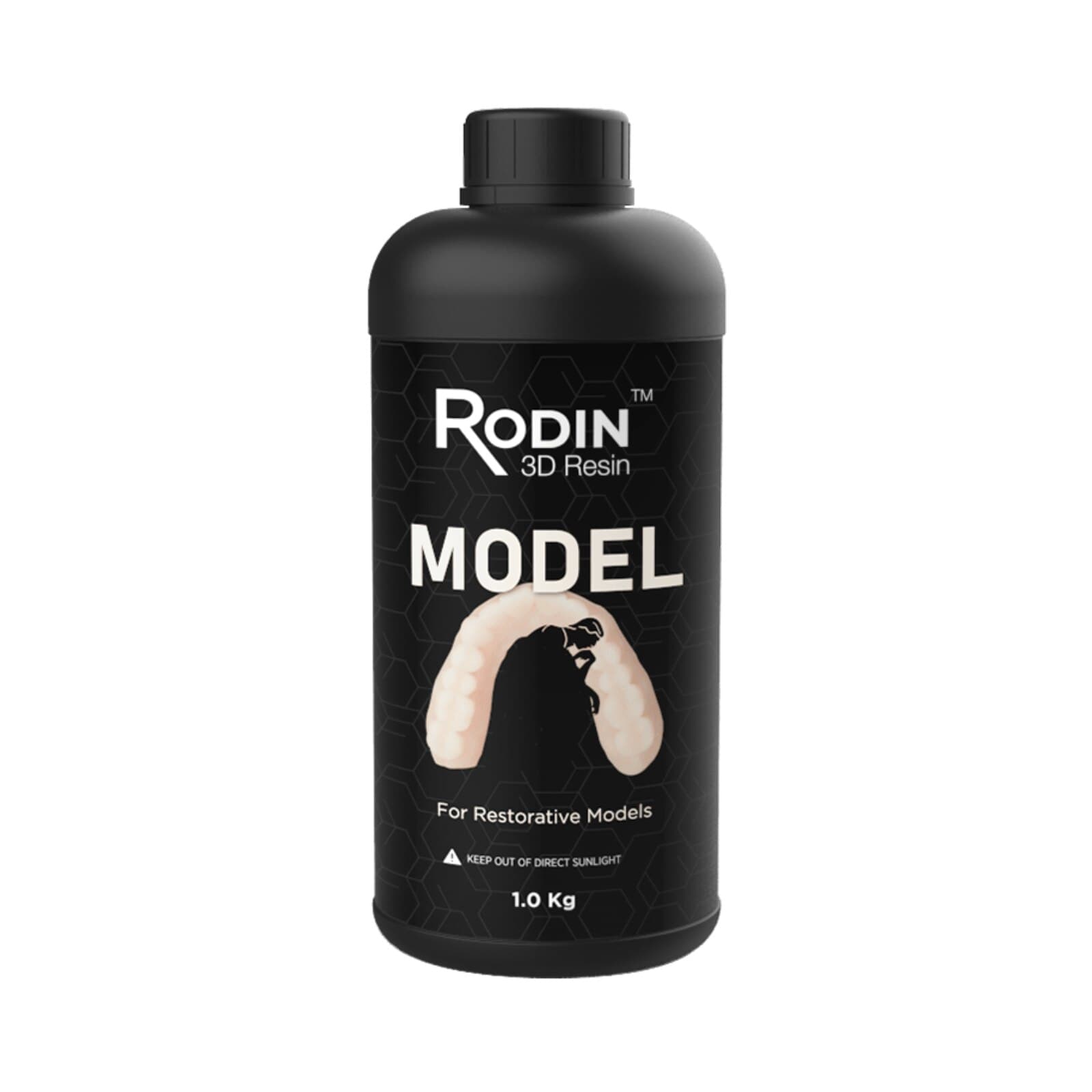 Pac-Dent Rodin Model 3D Printing Resin, Tan, 1 kg Bottle, 3DR-TANF thumbnail 5