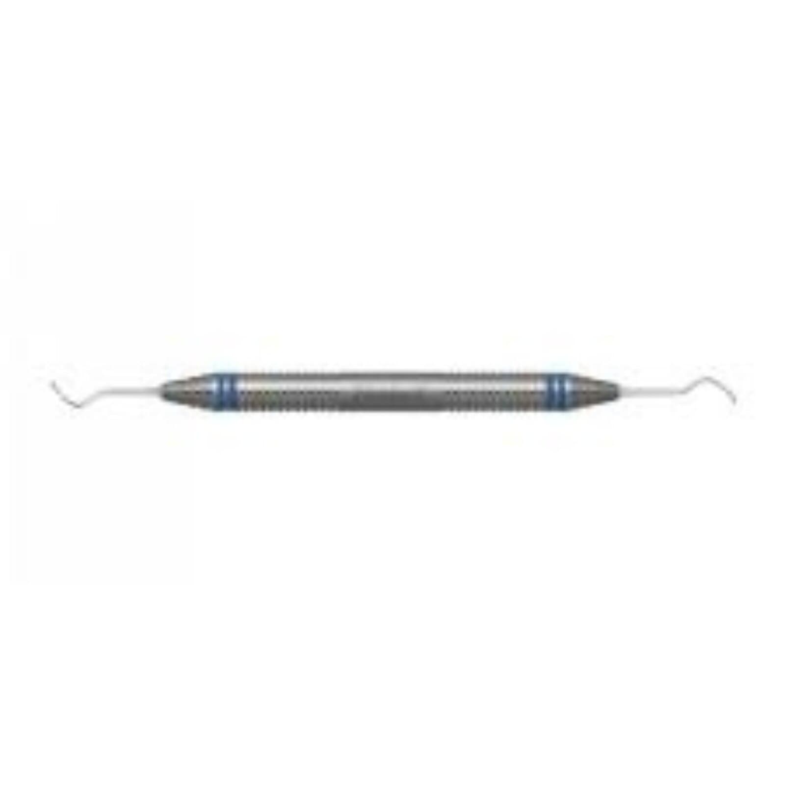 Nordent #204SD Double-Ended Posterior Sickle Scaler, Distal, DuraLite Round Handle, Stainless Steel, RESC204SD thumbnail 2