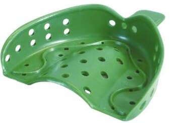 COE Spacer Disposable Perforated Impression Trays, #4D Medium Upper, Full Arch, Green, 12/Bag, 250412 thumbnail 7