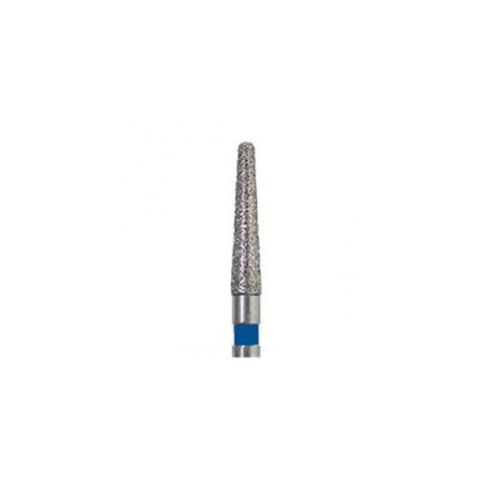 Meisinger Multi-Use Diamond Bur, FG, Long Tapered Flat End, #847, 1.6 mm, Medium, Blue, 5/Pk, 847-016-FG thumbnail 3