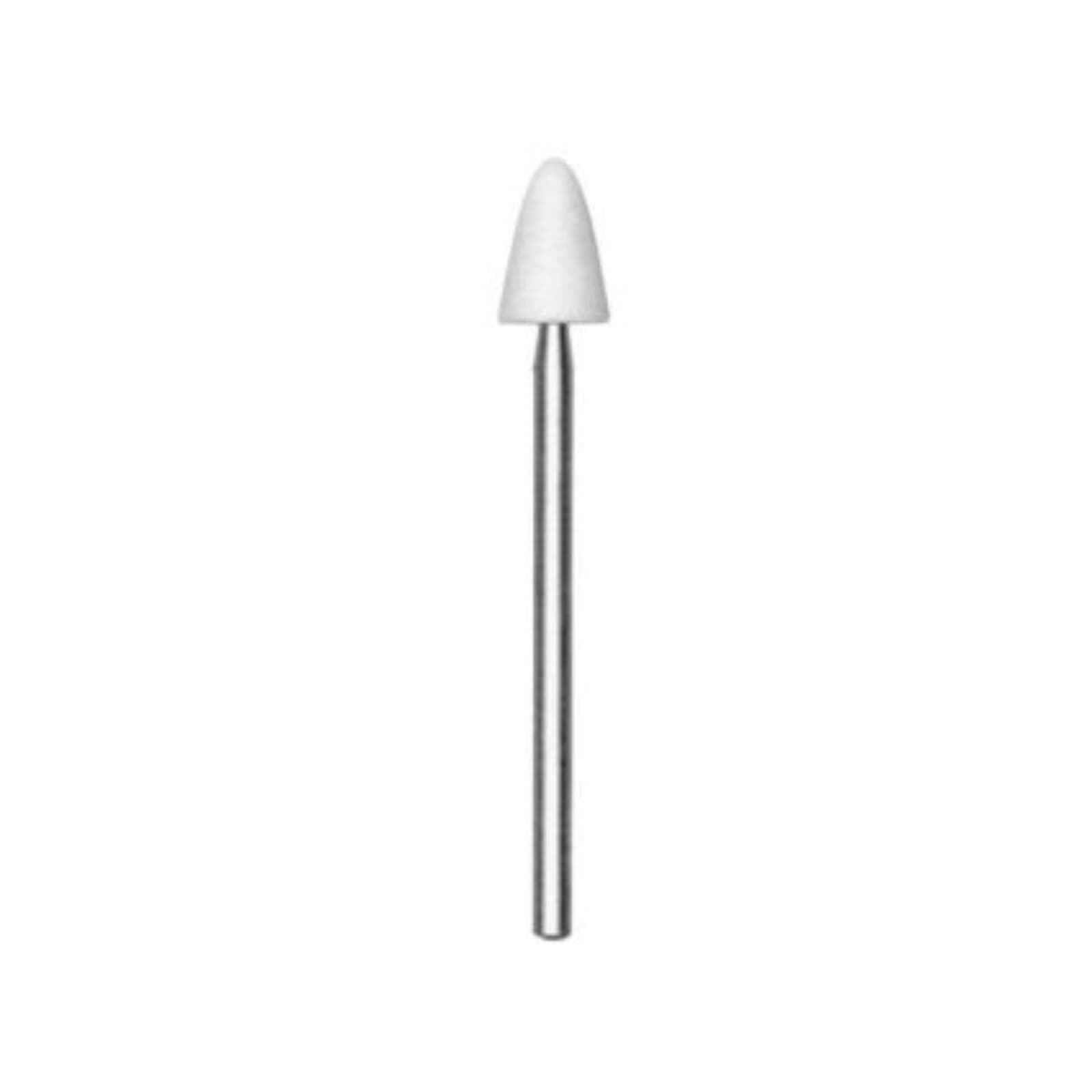 Hu-Friedy #300 HP Composition Sharpening Stone, Coarse, White Aluminum Oxide, Mandrel Mounted, 3/8" x 1/4" at Base, 1 Each thumbnail 2