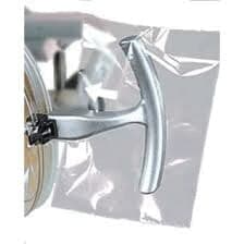 Denticator T-Bar Light Handle Sleeve, Clear Plastic, 5.75" W x 4.5" L, 500/Pk, 670350 thumbnail 7