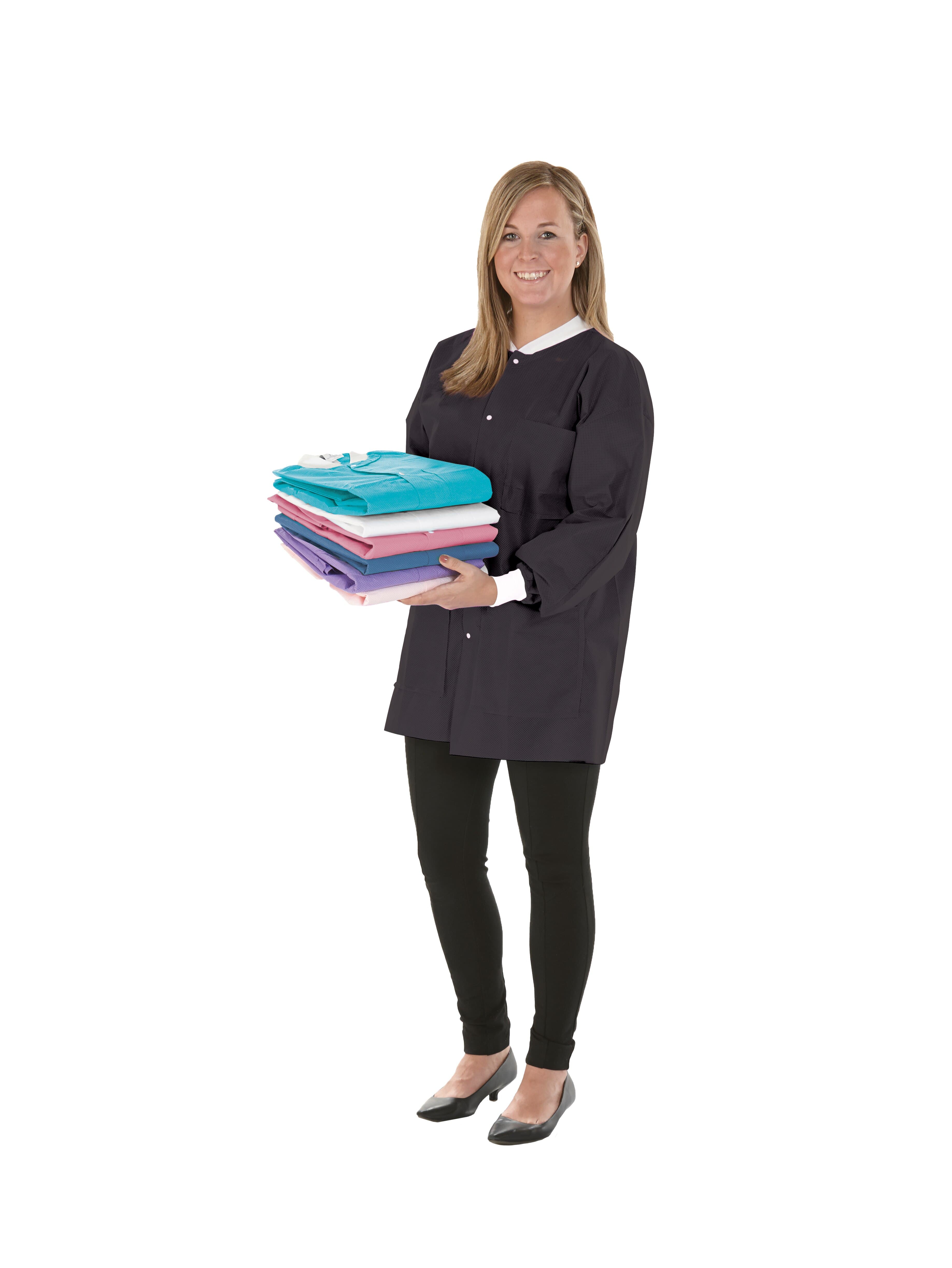 SafeWear Hipster Jacket, Large, Jet Black, 12/Pk, 8118-C thumbnail 10