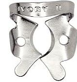 Ivory Rubber Dam Clamp #11, Winged, Stainless Steel, Regular Molar, 50057342 thumbnail 2