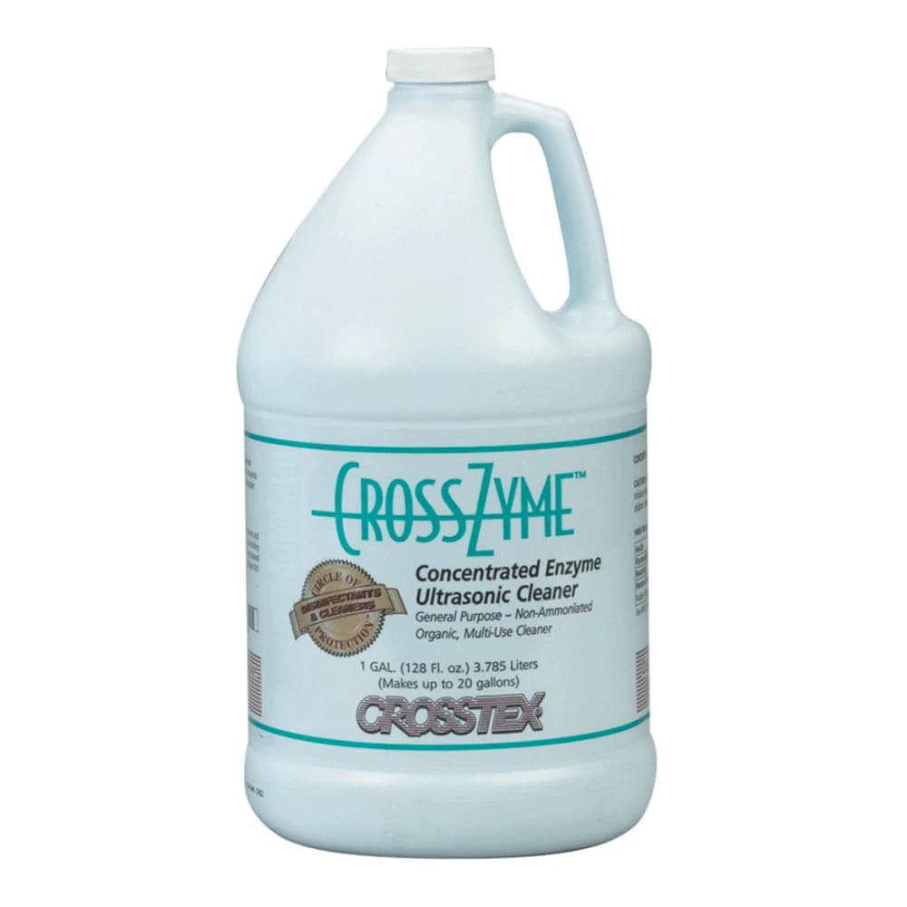 CrossZyme Concentrated Enzyme Ultrasonic Cleaner & Instrument Pre-Soak, Citrus Scent, 1 Gallon, JEZ thumbnail 4