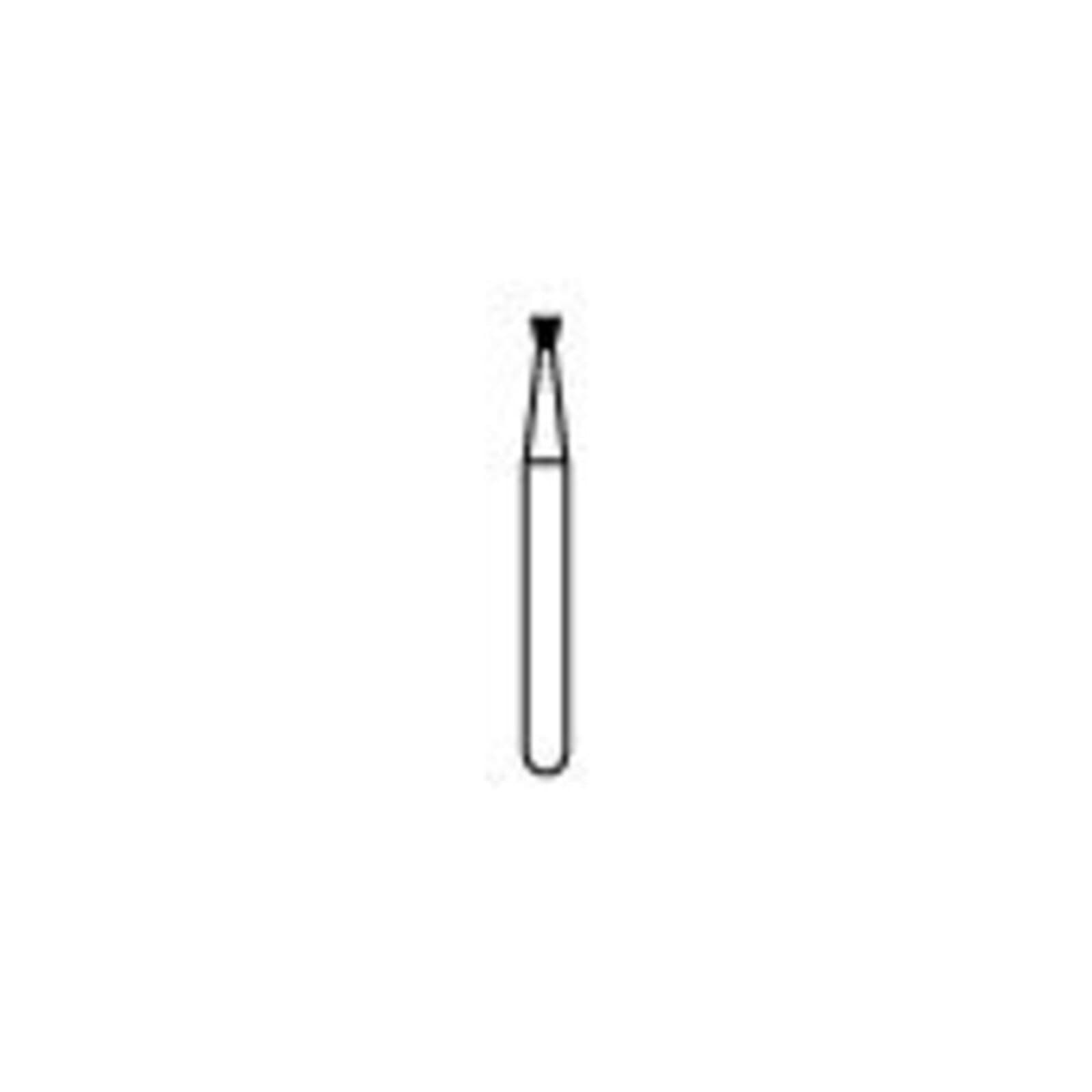 NTI® FG Diamond Bur, Medium Grit, Inverted Cone, #805-010 (1.0 mm), Friction Grip, 5/Pk, M805-010 thumbnail 2